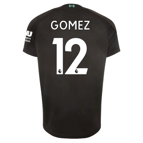Camiseta Liverpool NO.12 Gomez 3ª 2019/20 Negro